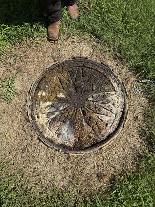Rapid Rooter septic job in the Charlotte area
