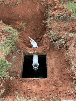 Rapid Rooter septic job in the Charlotte area
