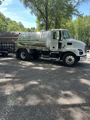Rapid Rooter septic job in the Charlotte area