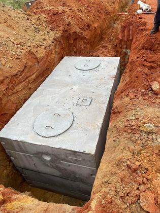 Rapid Rooter septic job in the Charlotte area